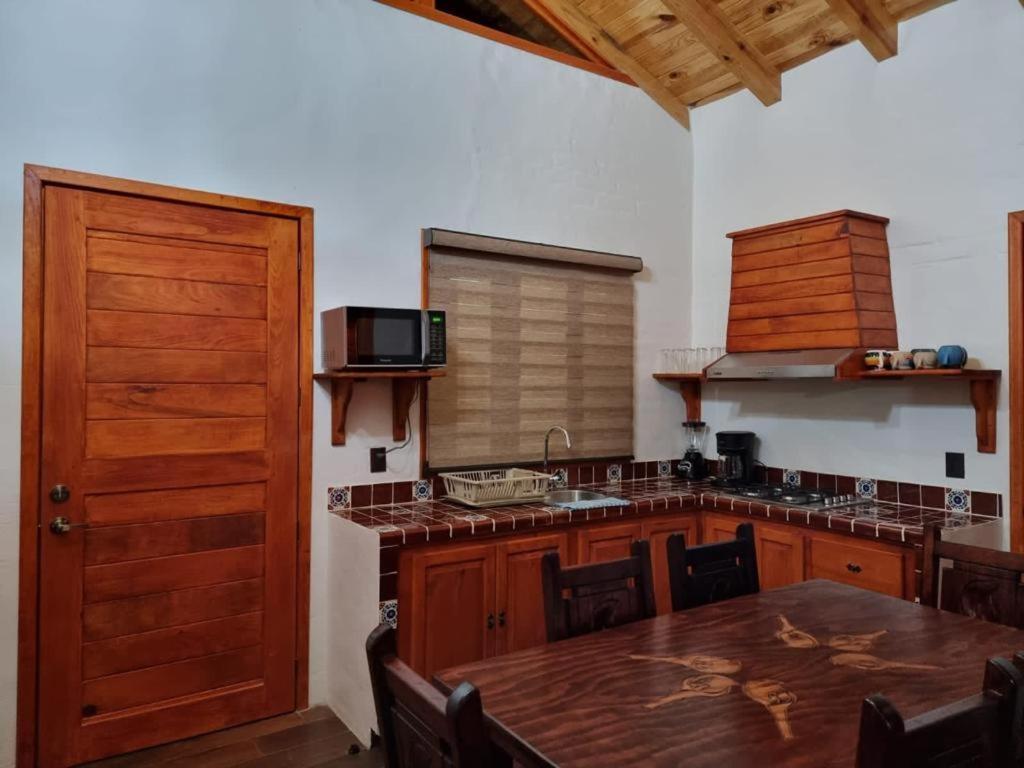 Cabanas Paseo Del Llano Mazamitla Εξωτερικό φωτογραφία